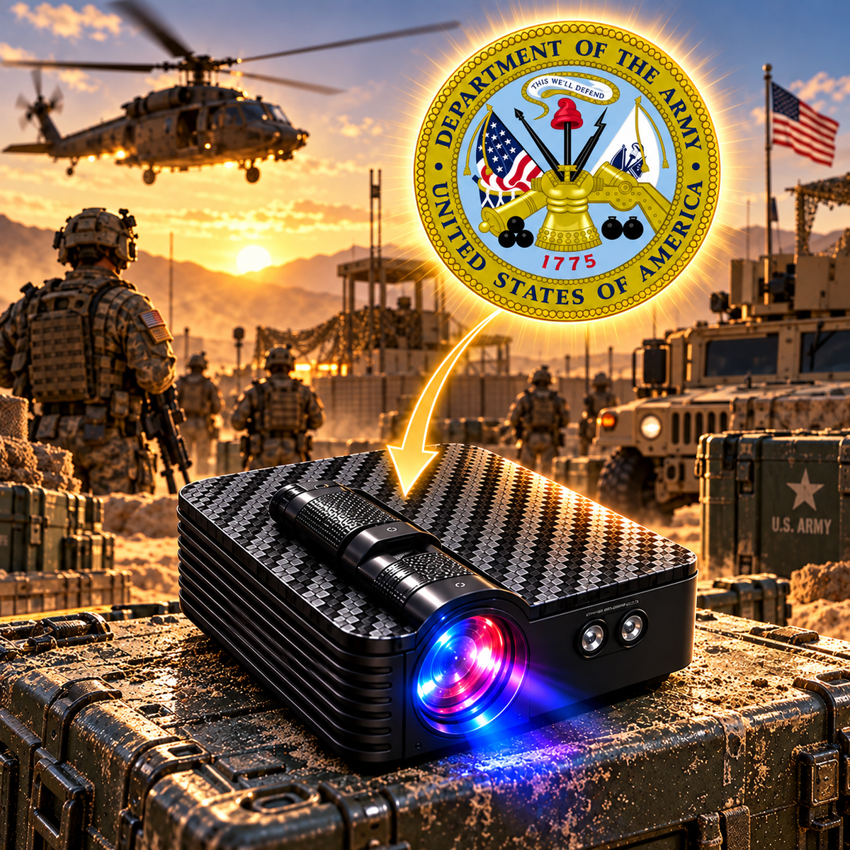 Vet Lights Car Door Projector